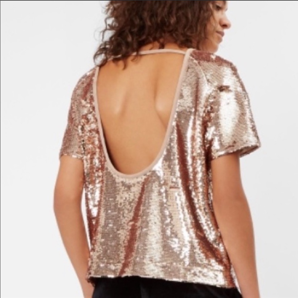 Sweaty Betty NWT Sequins top